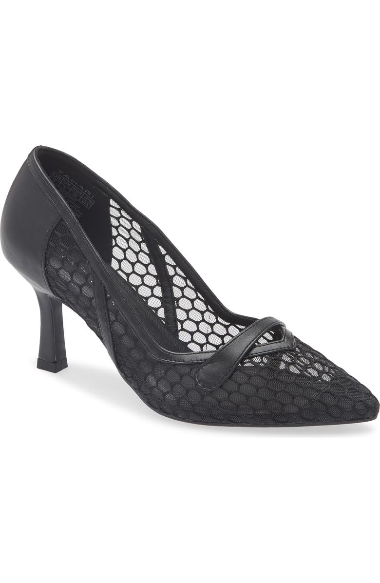 Tahari Mesh Pump, Main, color,