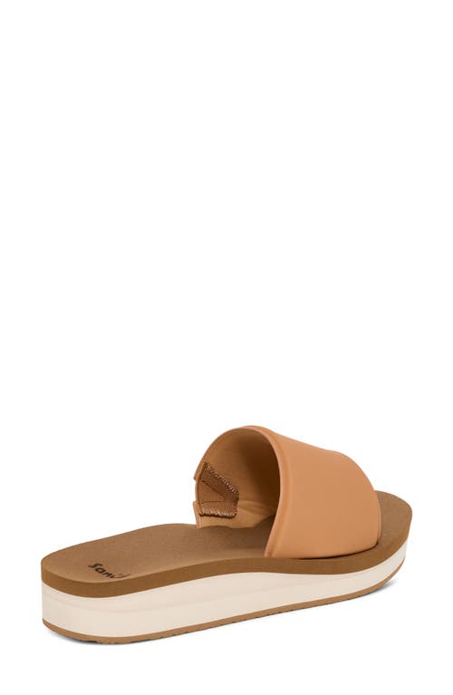 Sanuk Highland Slide Sandal In Brown