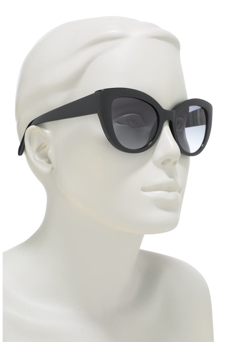 labrenda 51mm sunglasses, Alternate, color, BLACK
