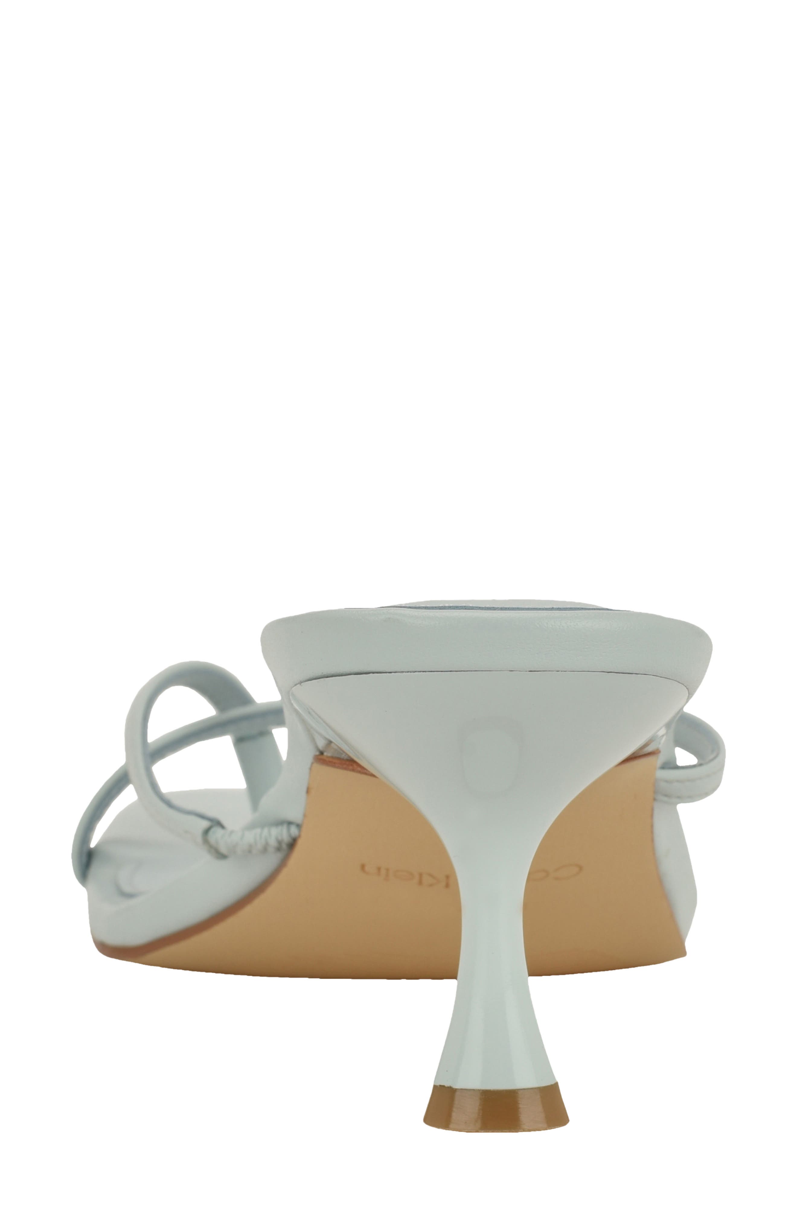 Calvin Klein Axella Toe Loop Sandal, Alternate, color, Light Green