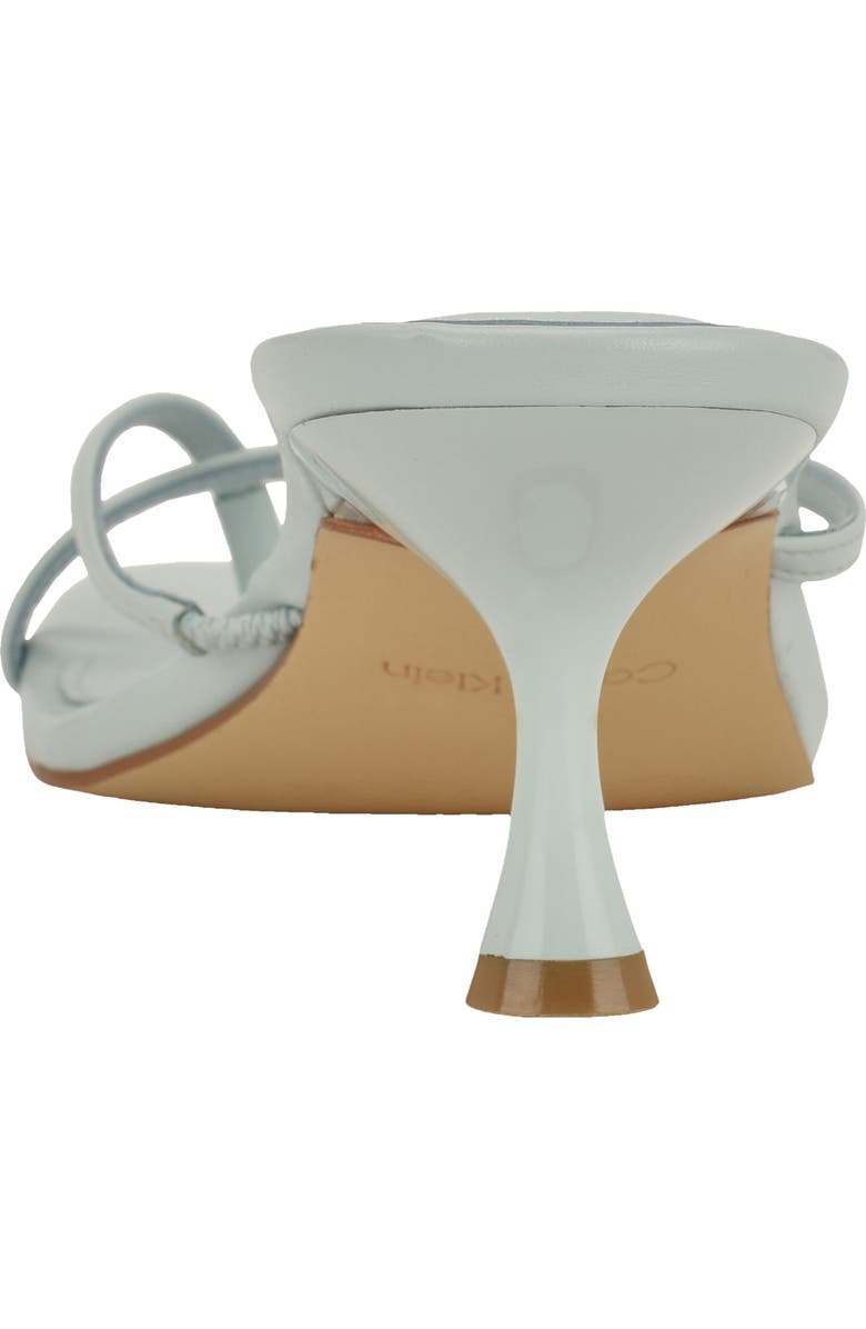 Calvin Klein Axella Toe Loop Sandal, Alternate, color, Light Green