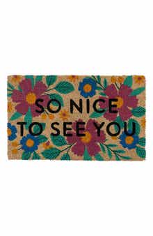 ENTRYWAYS Nice to See You Doormat