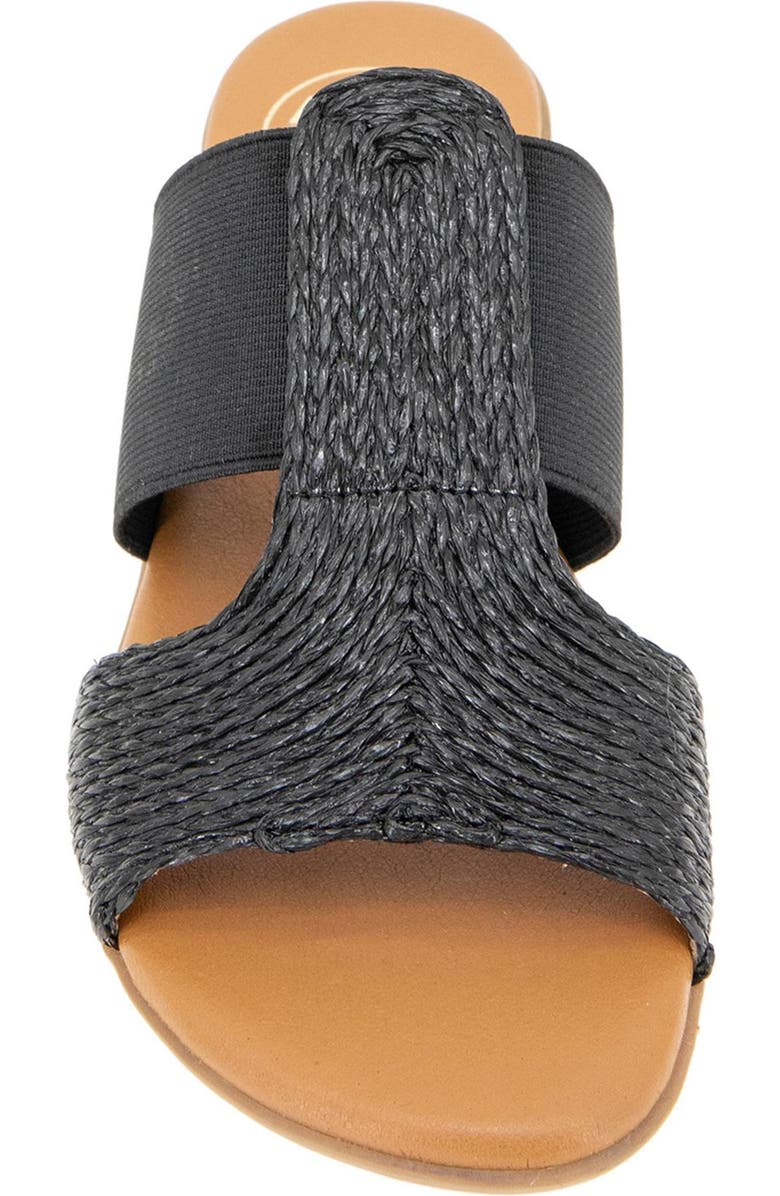 André Assous Norah Slide Sandal, Alternate, color, Black
