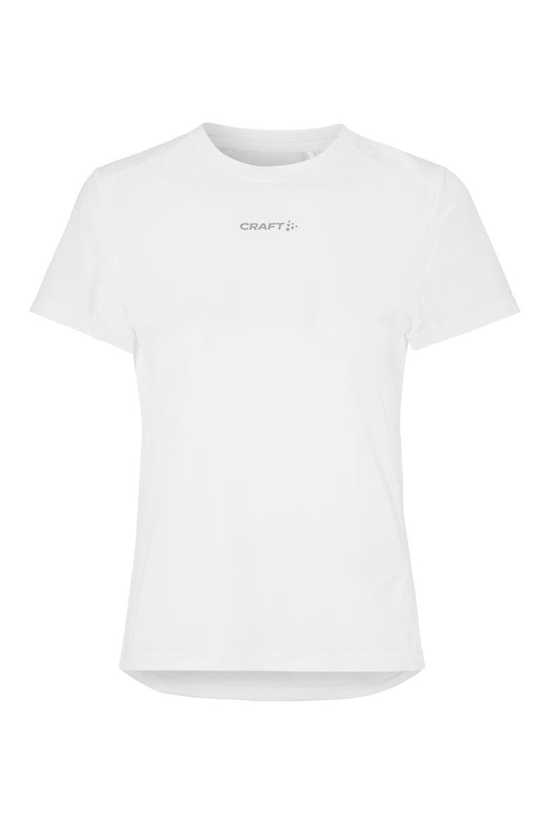 Essence Perforated Jersey T-Shirt, Main, color, WHITE