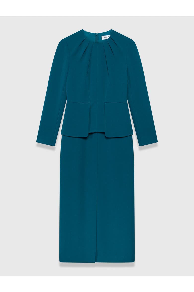 Doppio Elaria Midi Dress, Alternate, color, Blue
