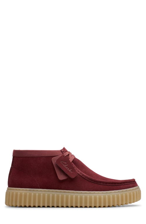 Clarksr Clarks(r) Torhill Hi Chukka Boot In Burgundy