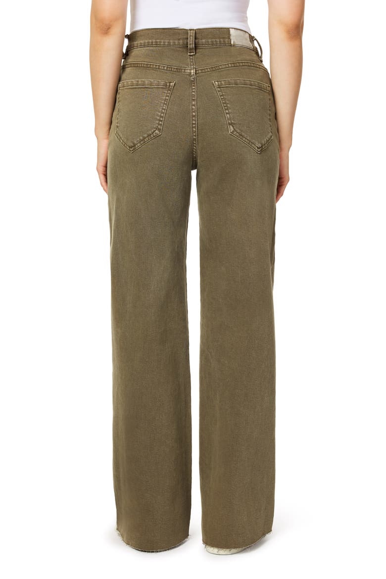 Carla High Waist Wide Leg Jeans, Alternate, color, BEECH