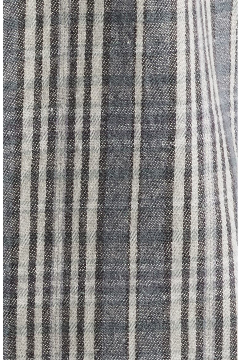 Foreman Classic Fit Plaid Flannel Button-Up Shirt, Alternate, color, GREY