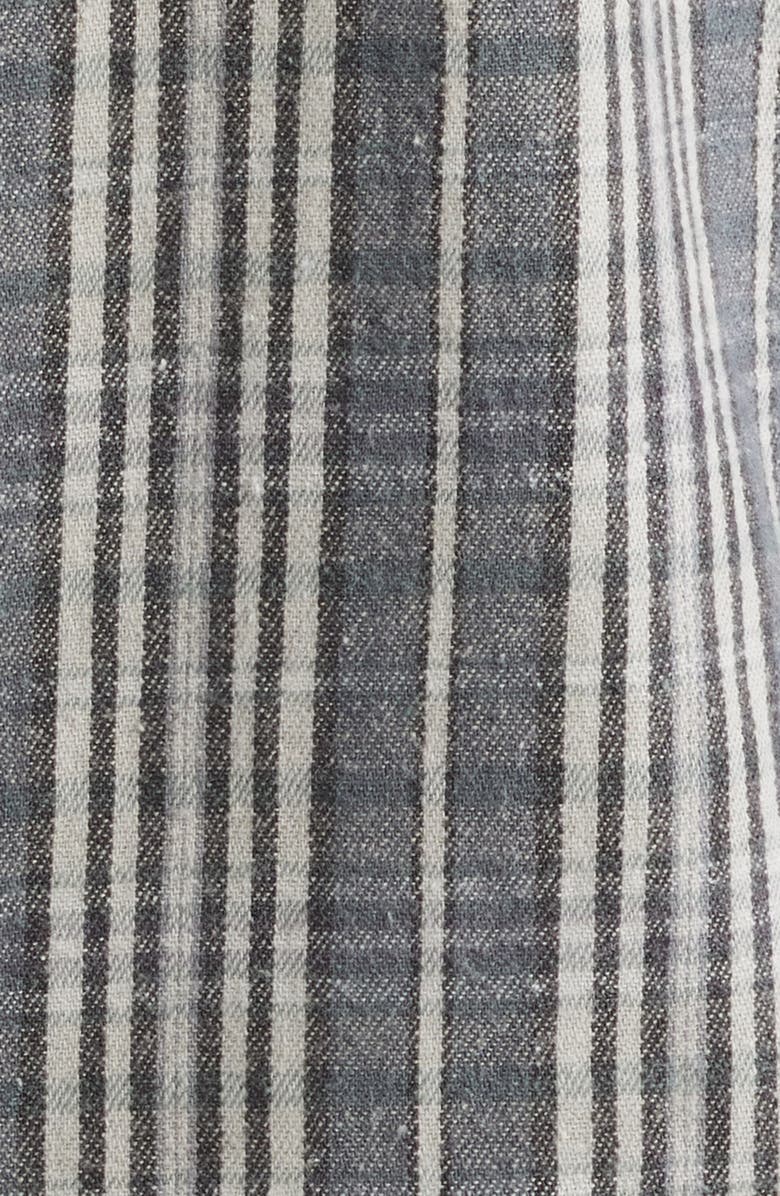 925 Originals Foreman Classic Fit Plaid Flannel Button-Up Shirt, Alternate, color, Grey