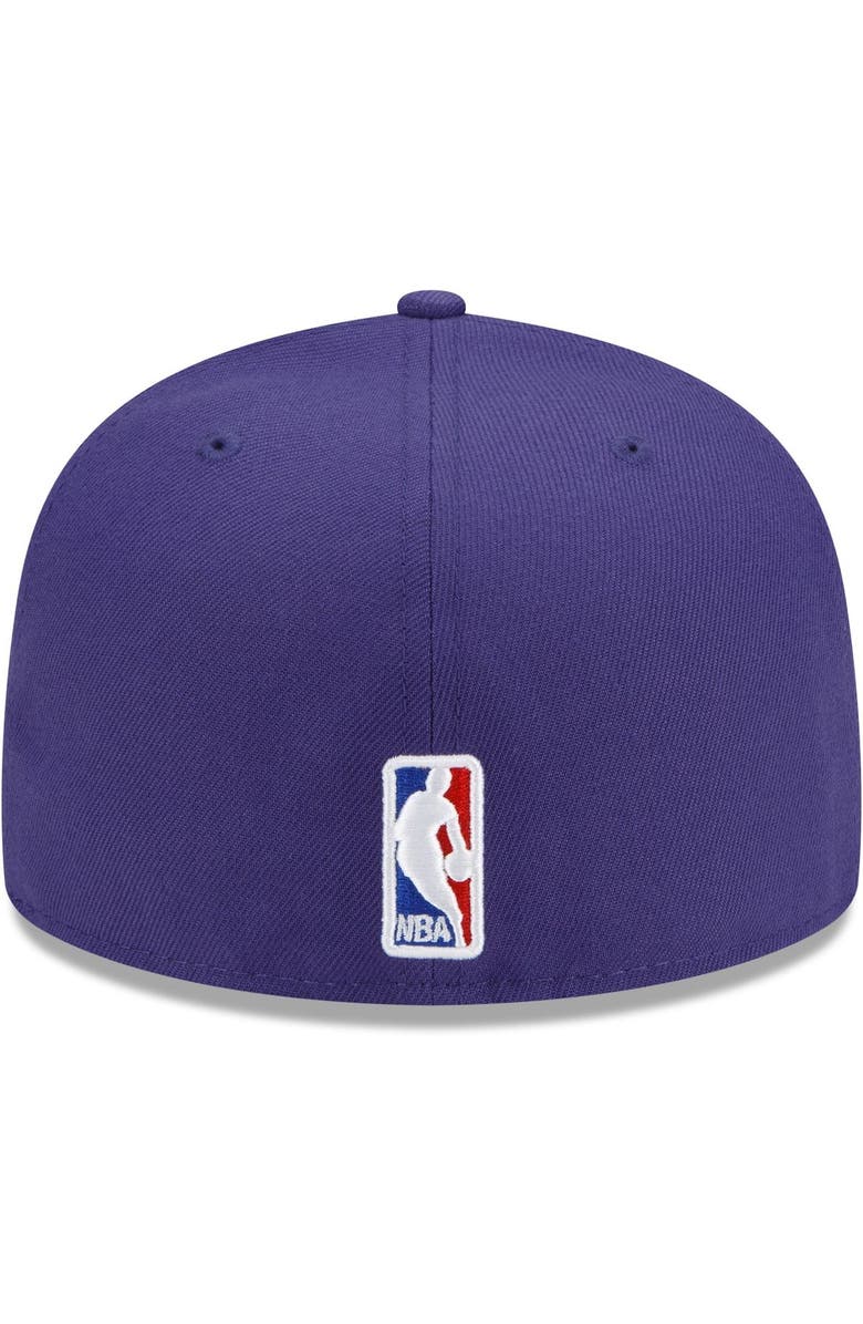 New Era Men's New Era x Just Don Purple Phoenix Suns 59FIFTY Fitted Hat, Alternate, color, Purple