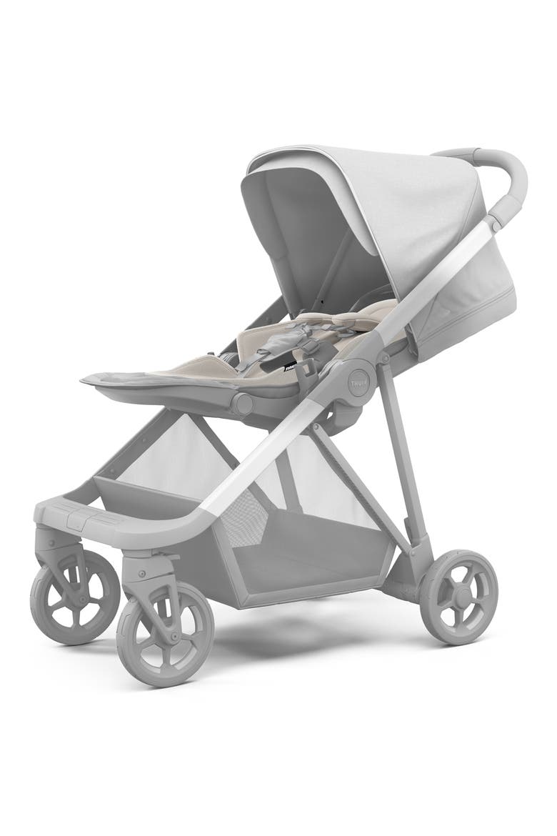 Stroller Newborn Inlay, Alternate, color, SOFT GREY