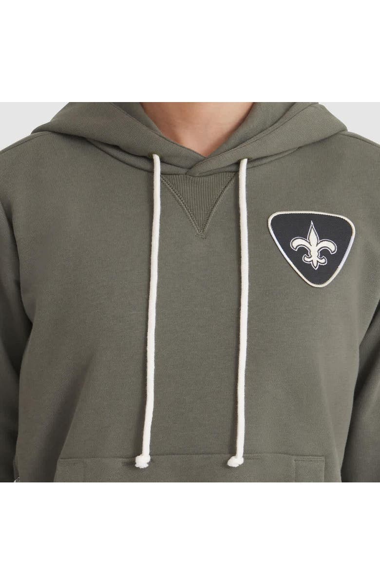 Nike Women's Nike Olive New Orleans Saints 2025 Salute to Service Sideline Standard Issue Dri-FIT Hoodie, Alternate, color, Olive