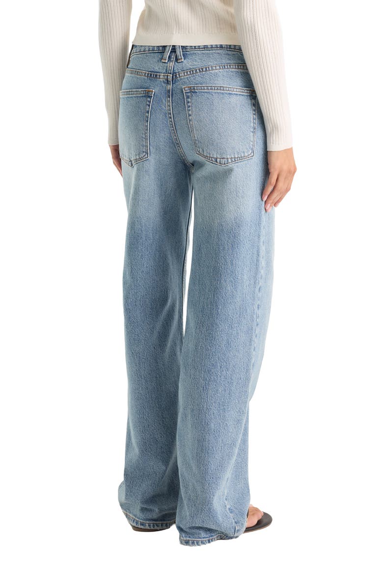 High Waist Wide Leg Jeans, Alternate, color, INDIGO1242