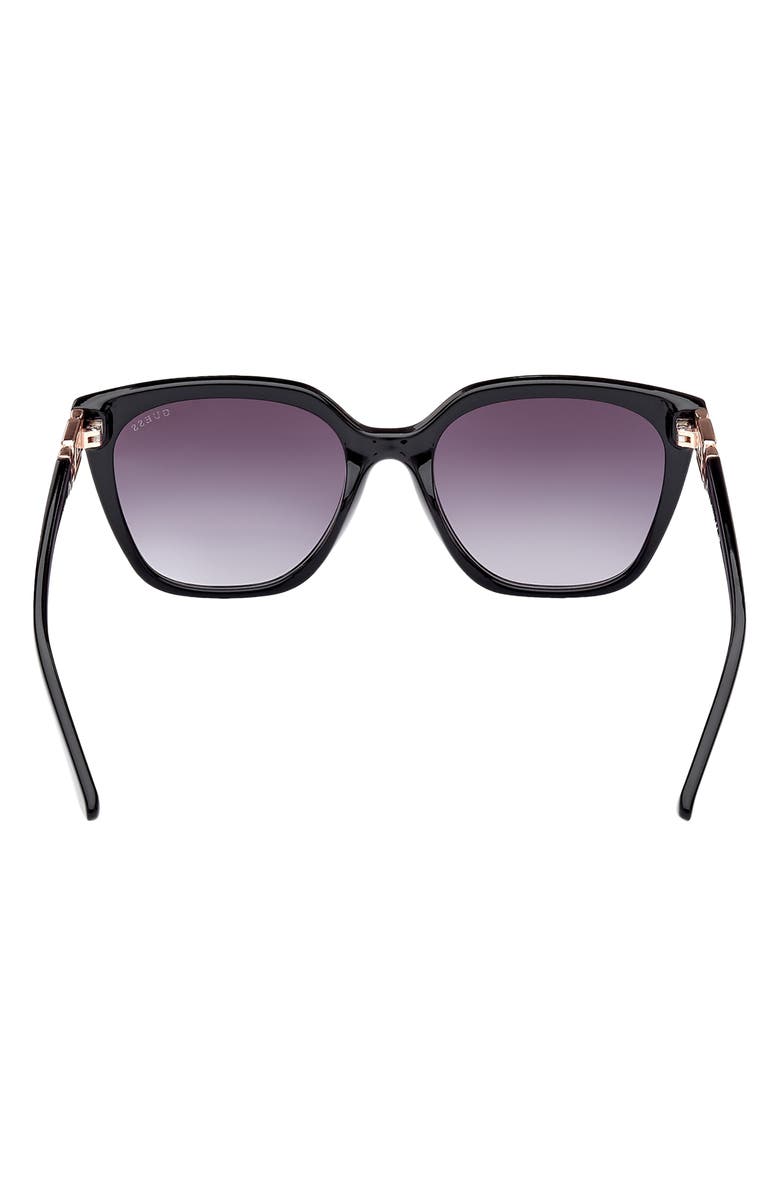 GUESS 55mm Gradient Square Sunglasses, Alternate, color, 