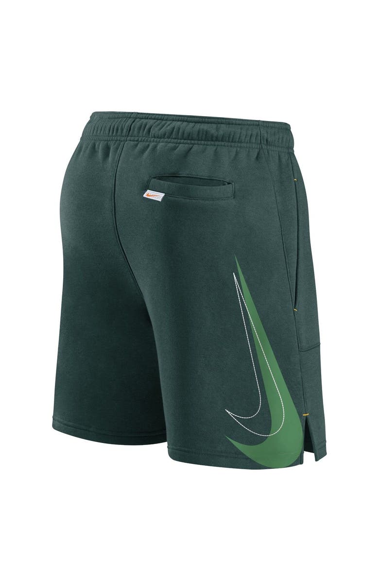 Nike Men's Nike Green Oakland Athletics Statement Ball Game Shorts, Alternate, color, Green