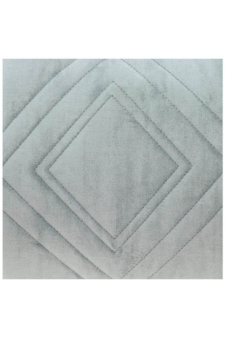 Reta Diamond Quilted Throw Pillow, Alternate, color, GRAY