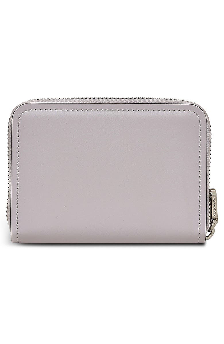 Bow Street Small Zip Leather Wallet