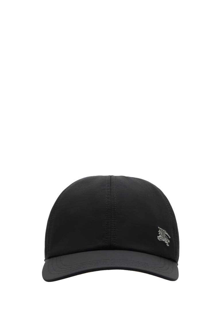 Nylon Baseball Cap, Main, color, Black