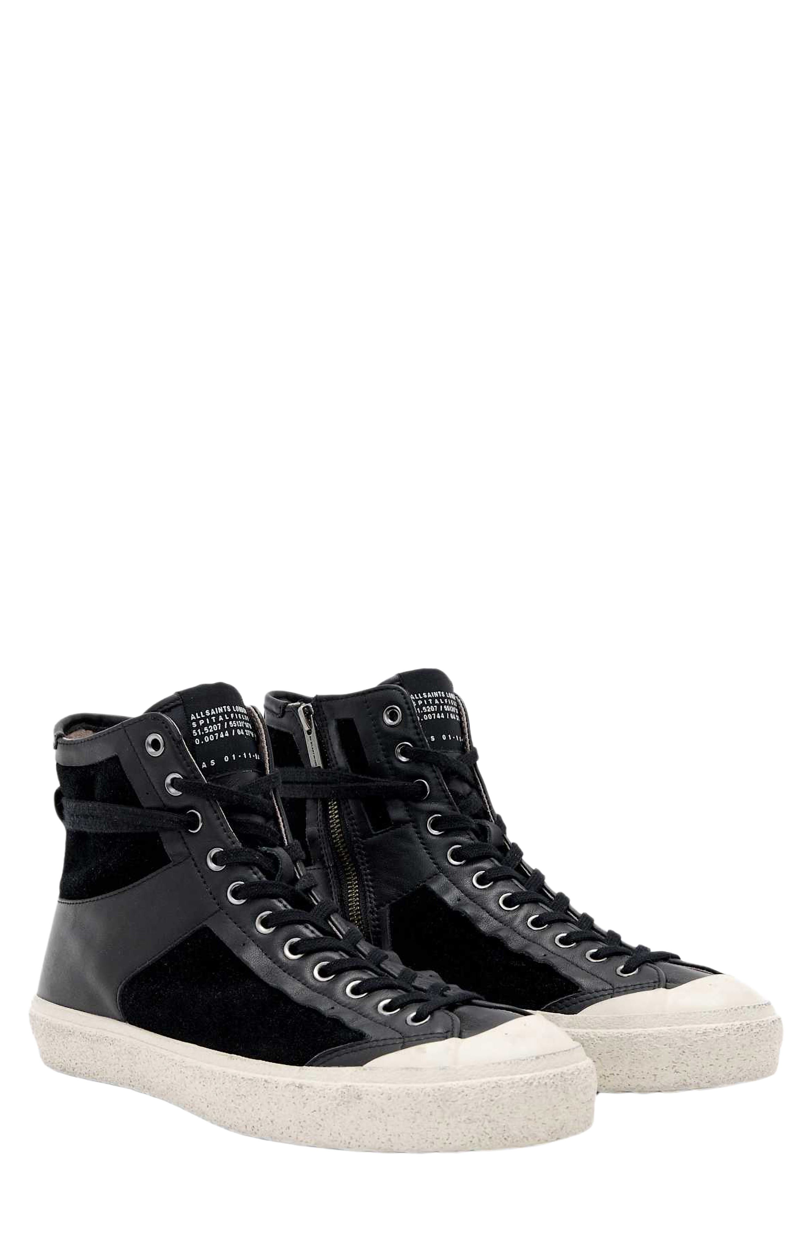 Numont High Top Sneaker, Main, color, BLACK/ CHALK WHITE