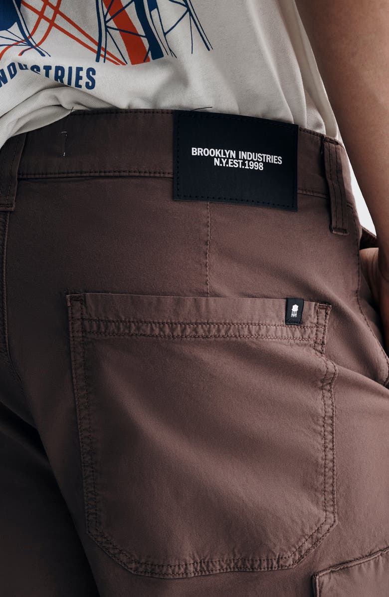 Brooklyn Industries Graham Straight Leg Stretch Cotton Cargo Shorts, Alternate, color, 