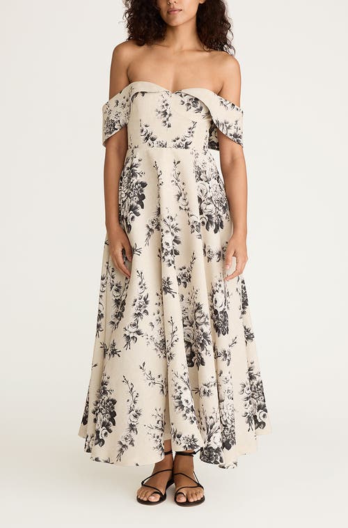 REBECCA TAYLOR REBECCA TAYLOR EMBLEM FLEUR STRUCTURED BODICE DRESS
