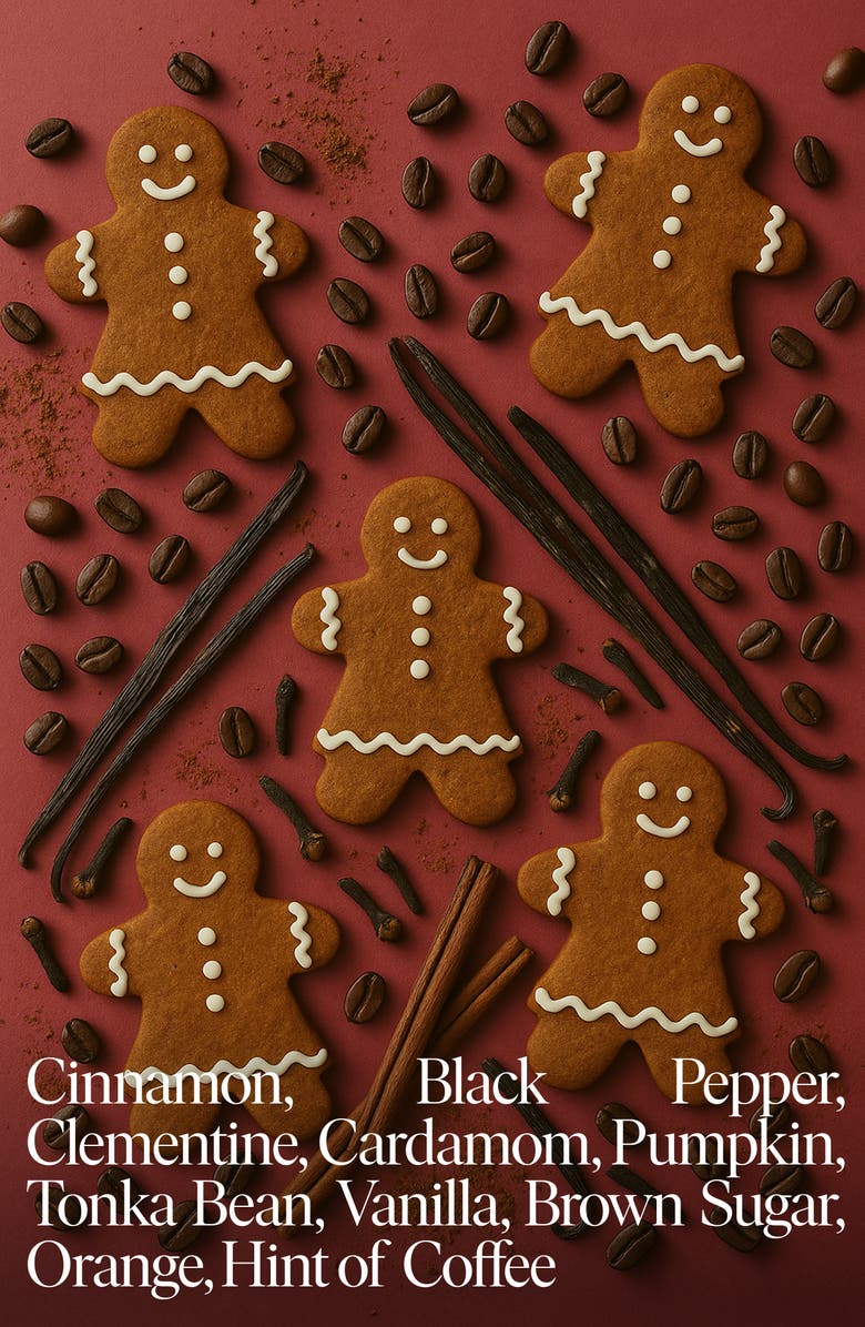 SIBLINGS Lil Gingerbread Lady Candle Refill, Alternate, color, White