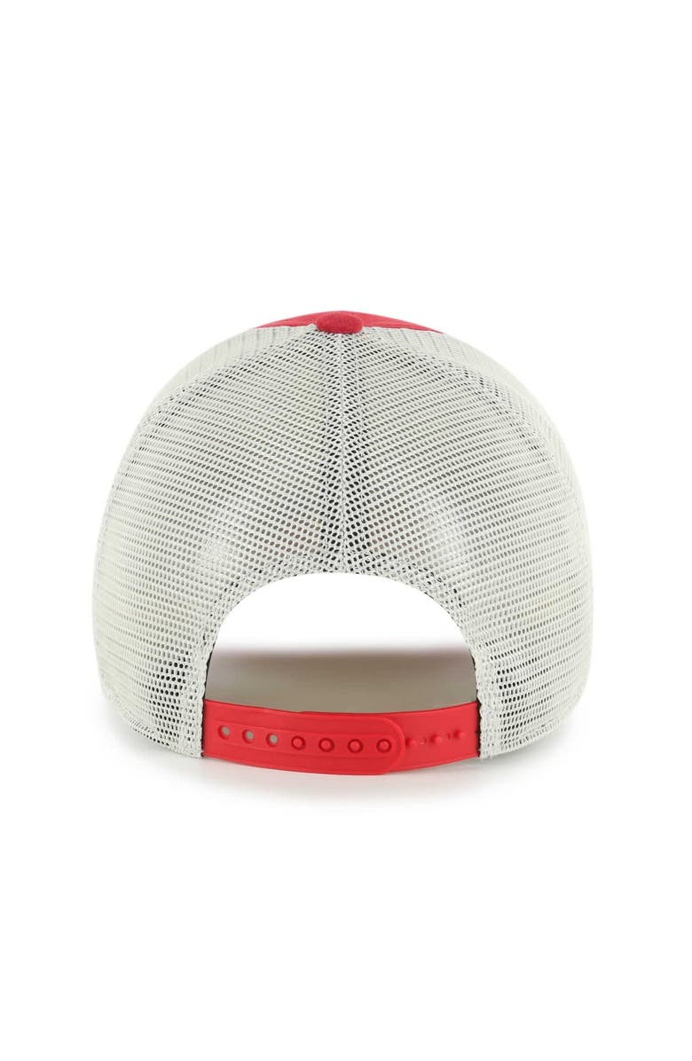 '47 Men's '47 Red Portland Trail Blazers Five Point Patch Clean Up Adjustable Hat, Alternate, color, 