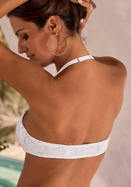 Lascana Front Closure Multiway Bra In White