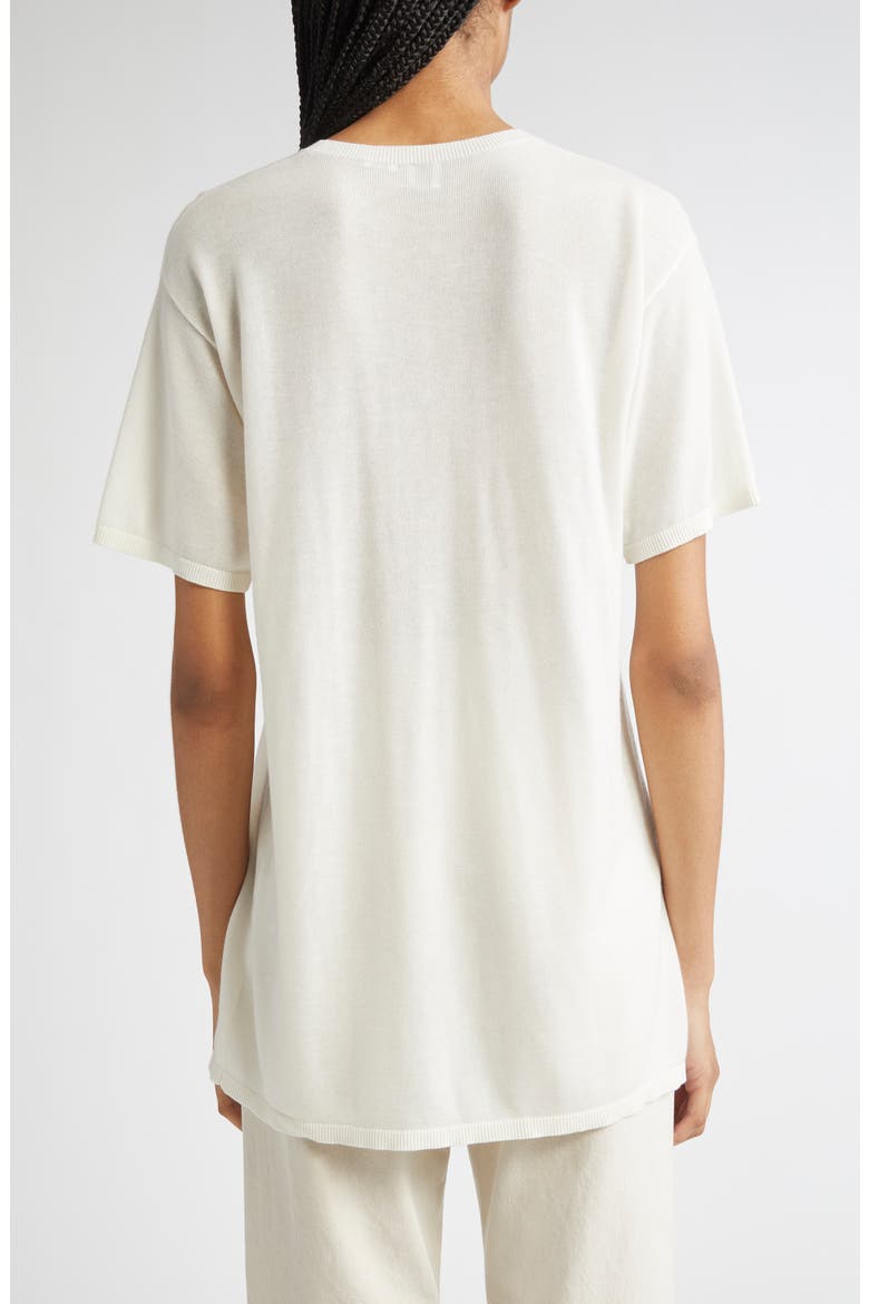 Knit T-Shirt, Alternate, color, WHITE