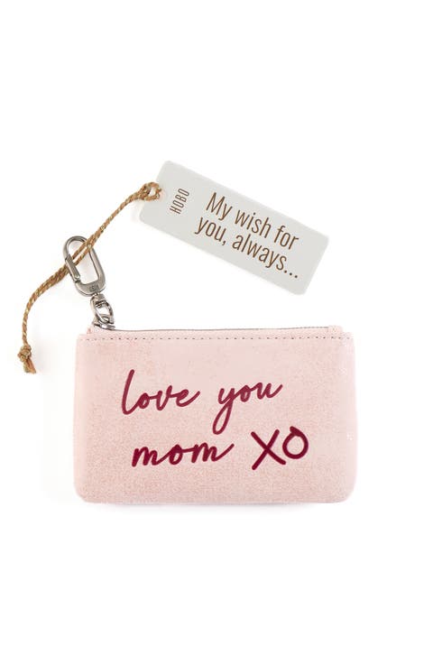 Sentiment Leather Pouch