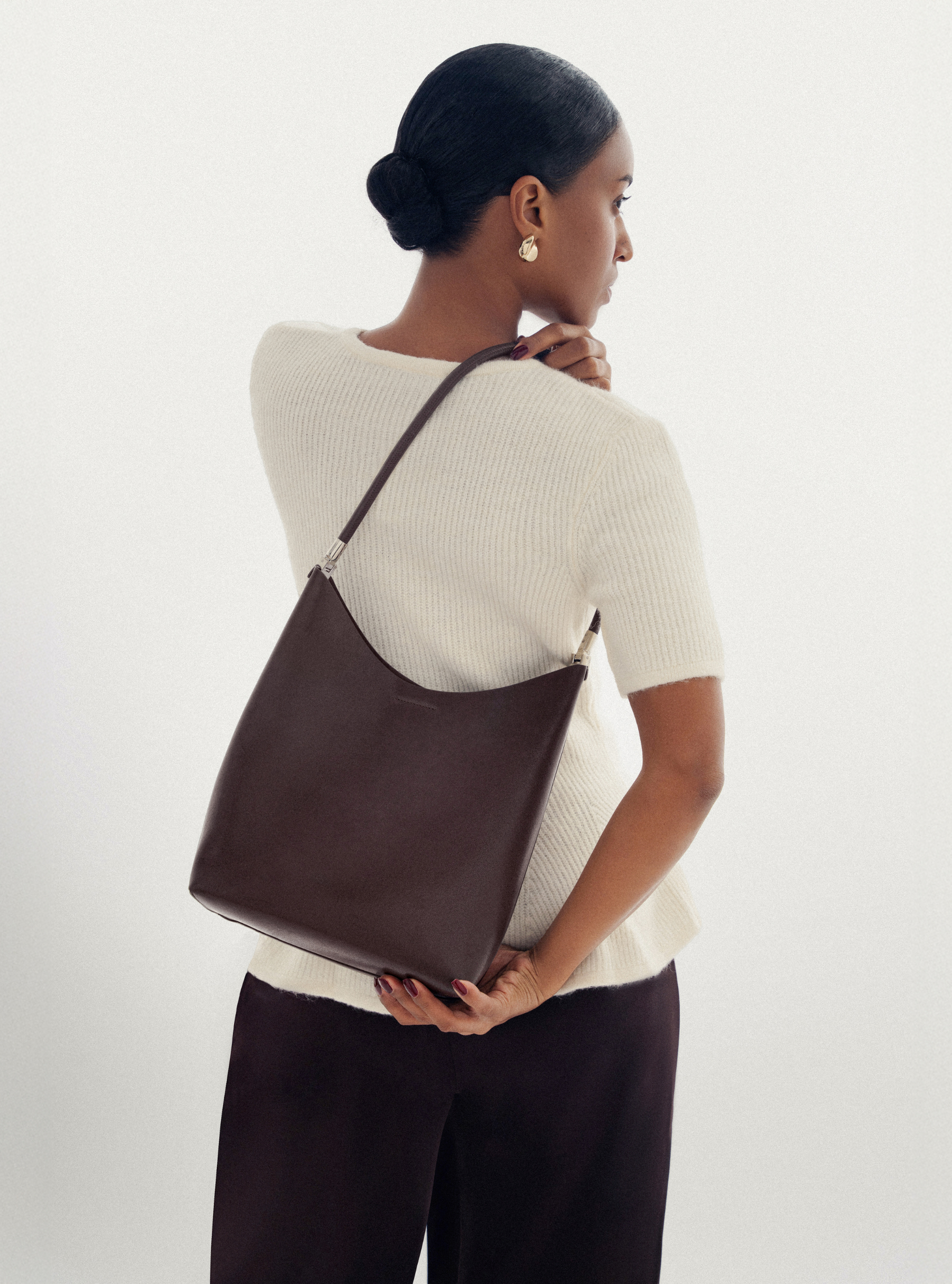 Eclipse Handbag, Alternate, color, Chocolate