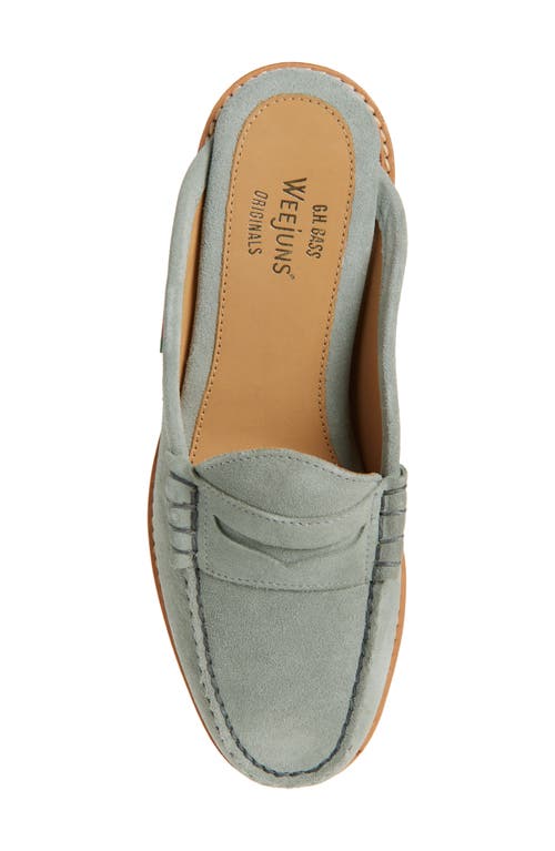 G.h.bass Larson Loafer Mule In Sage