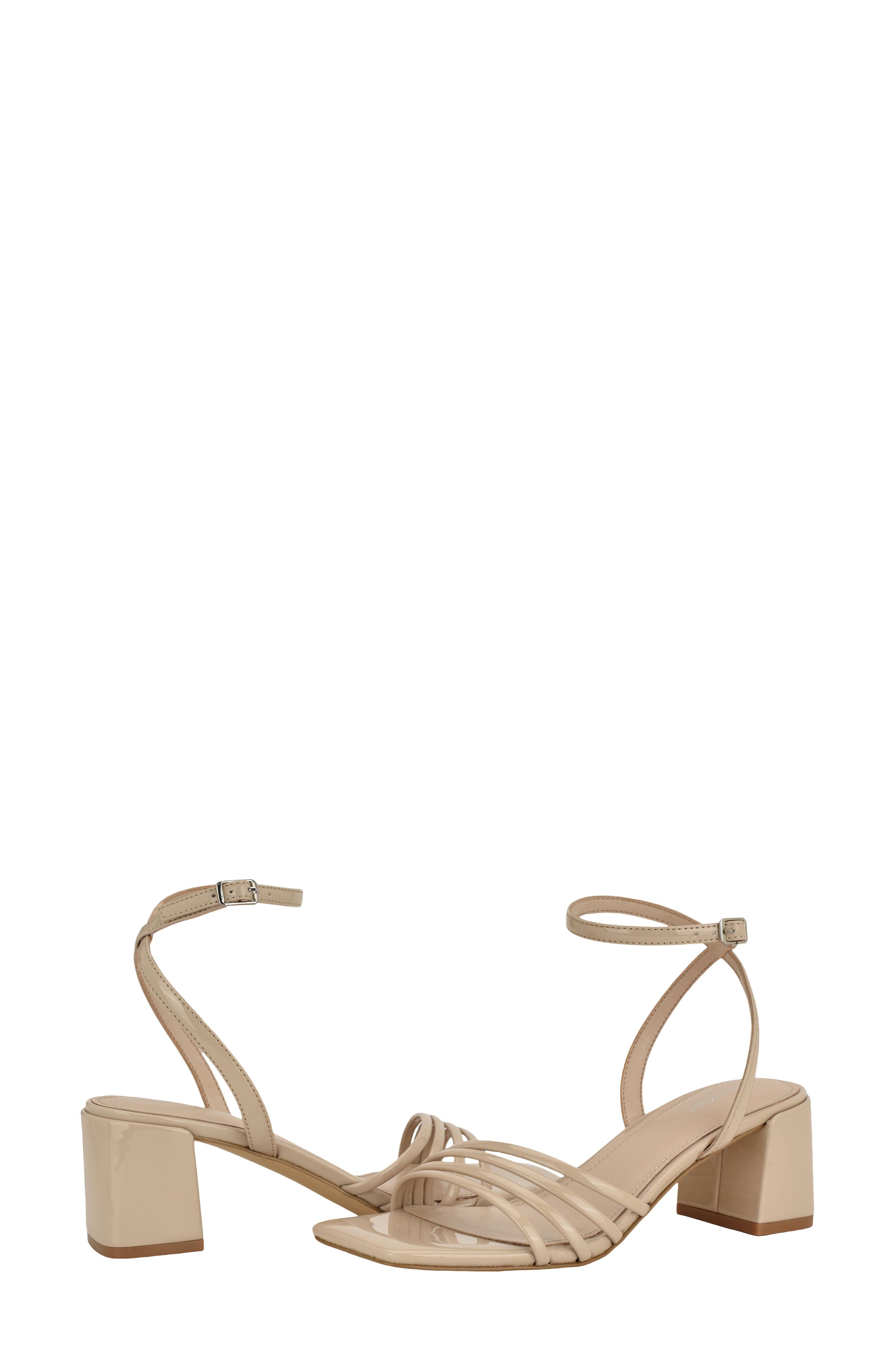 Calvin Klein Pazey 2 Ankle Strap Sandal, Alternate, color, Taupe