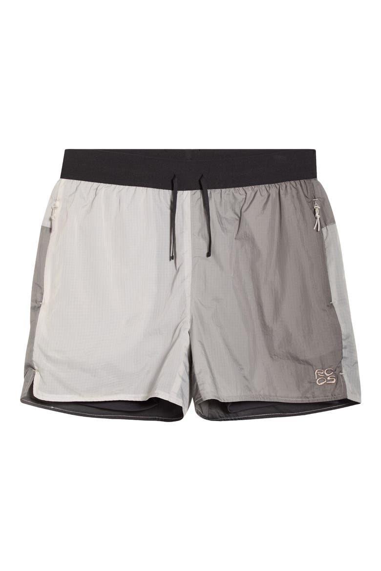Griffith Running Shorts, Alternate, color, FOG GRADIENT