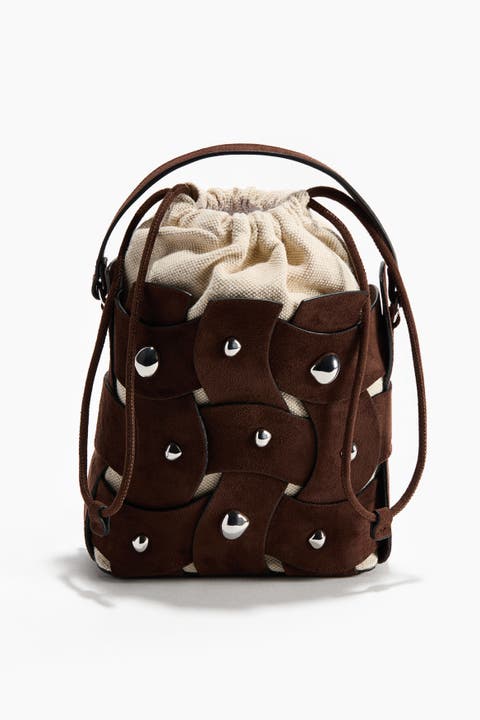 Crossbody Bucket Bag