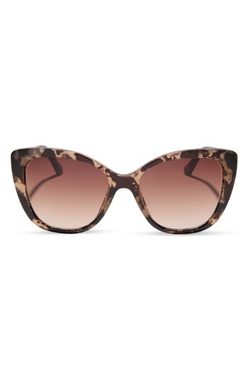DIFF DIFF 54MM SQUARE SUNGLASSES 