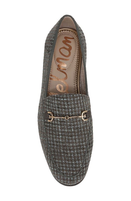 Sam Edelman Loraine Bit Loafer Olive Multi Fabric In Olive Multi