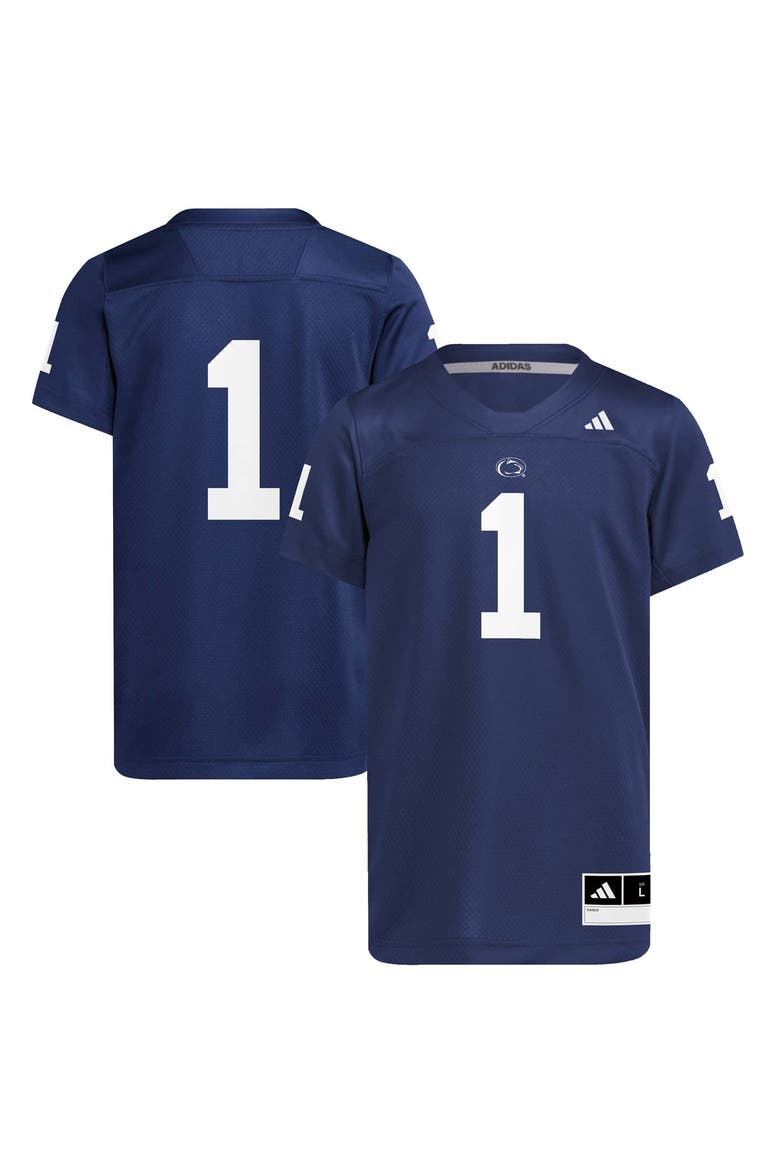Youth adidas Navy Penn State Nittany Lions Replica Jersey, Main, color, Navy