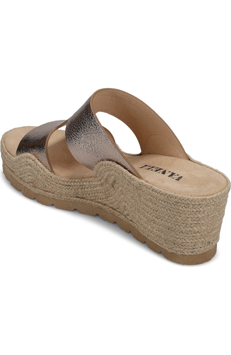 VANELi Cyril Platform Wedge Sandal, Alternate, color, Shell