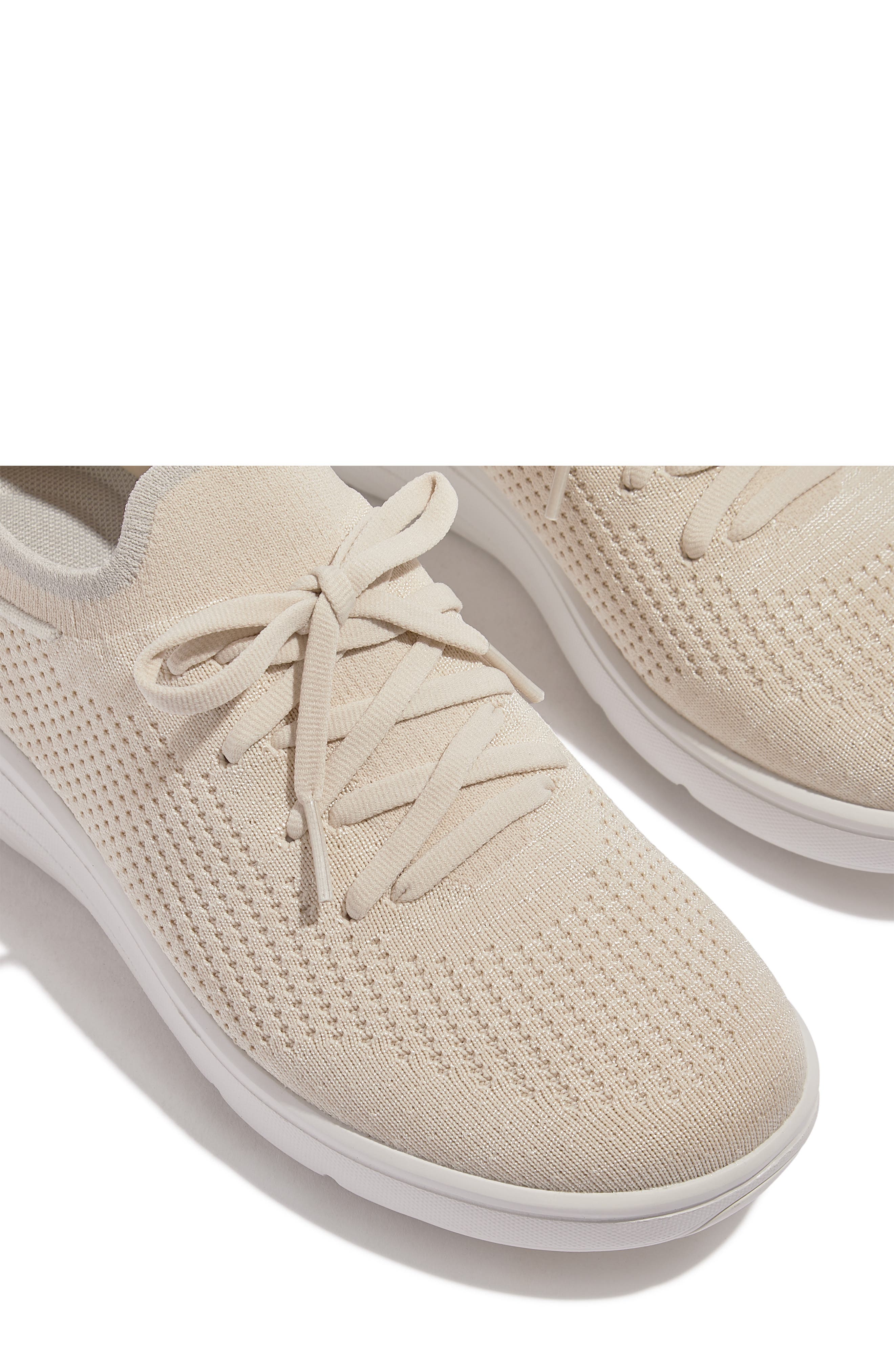 FitFlop SUPER-Q Knit Sneaker, Alternate, color, Paris Beige