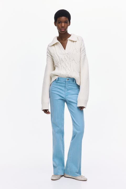 Flared High Jeans