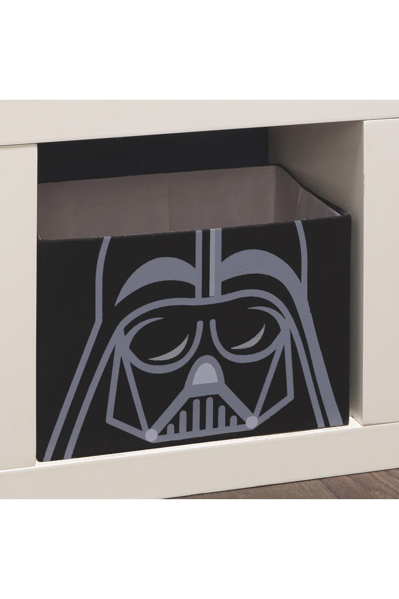 Star Wars Darth Vader Foldable/Collapsible Storage Bin Organizer, Alternate, color, Black