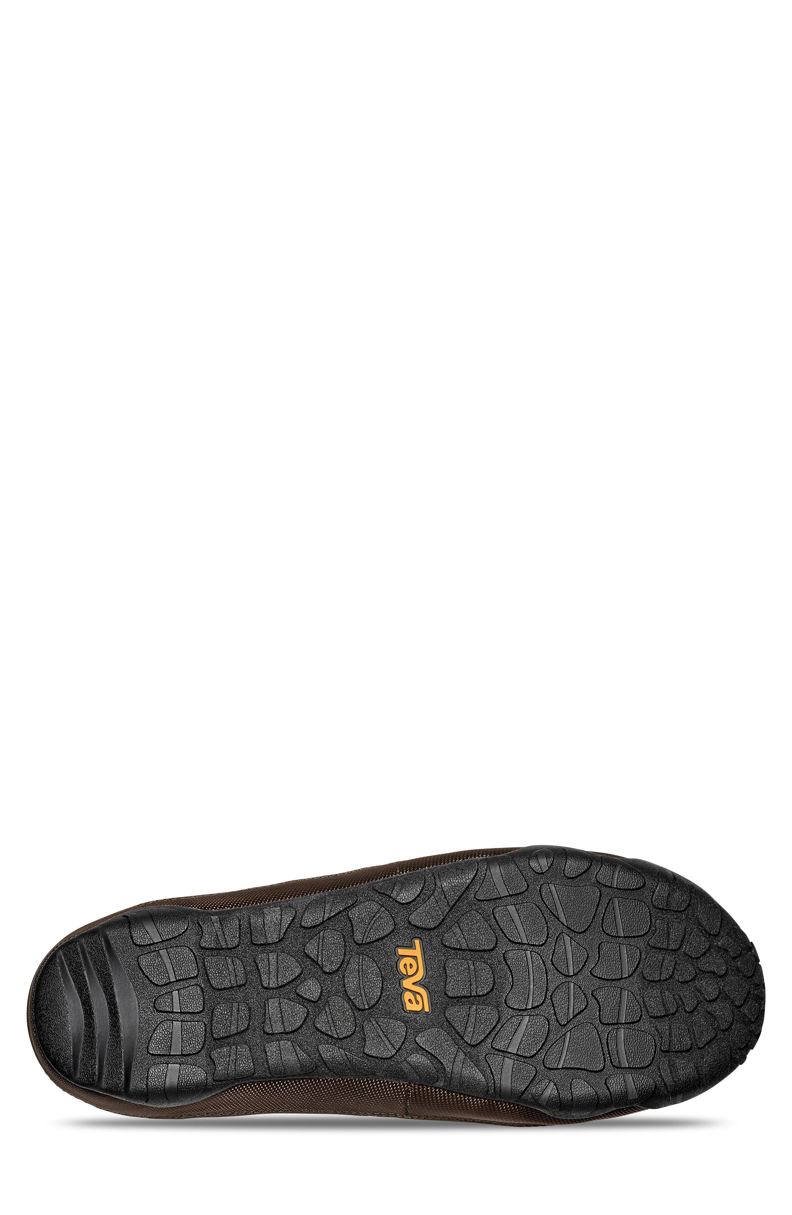 ReEmber Terrain Quilted Mule, Alternate, color, SLATE BLACK/ CHOCOLATE BROWN
