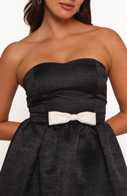 Petal And Pup Petal & Pup Valentina Bow Strapless Minidress In White