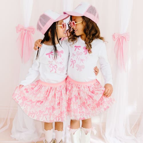 Sweet Wink Bow Tutu In Pink