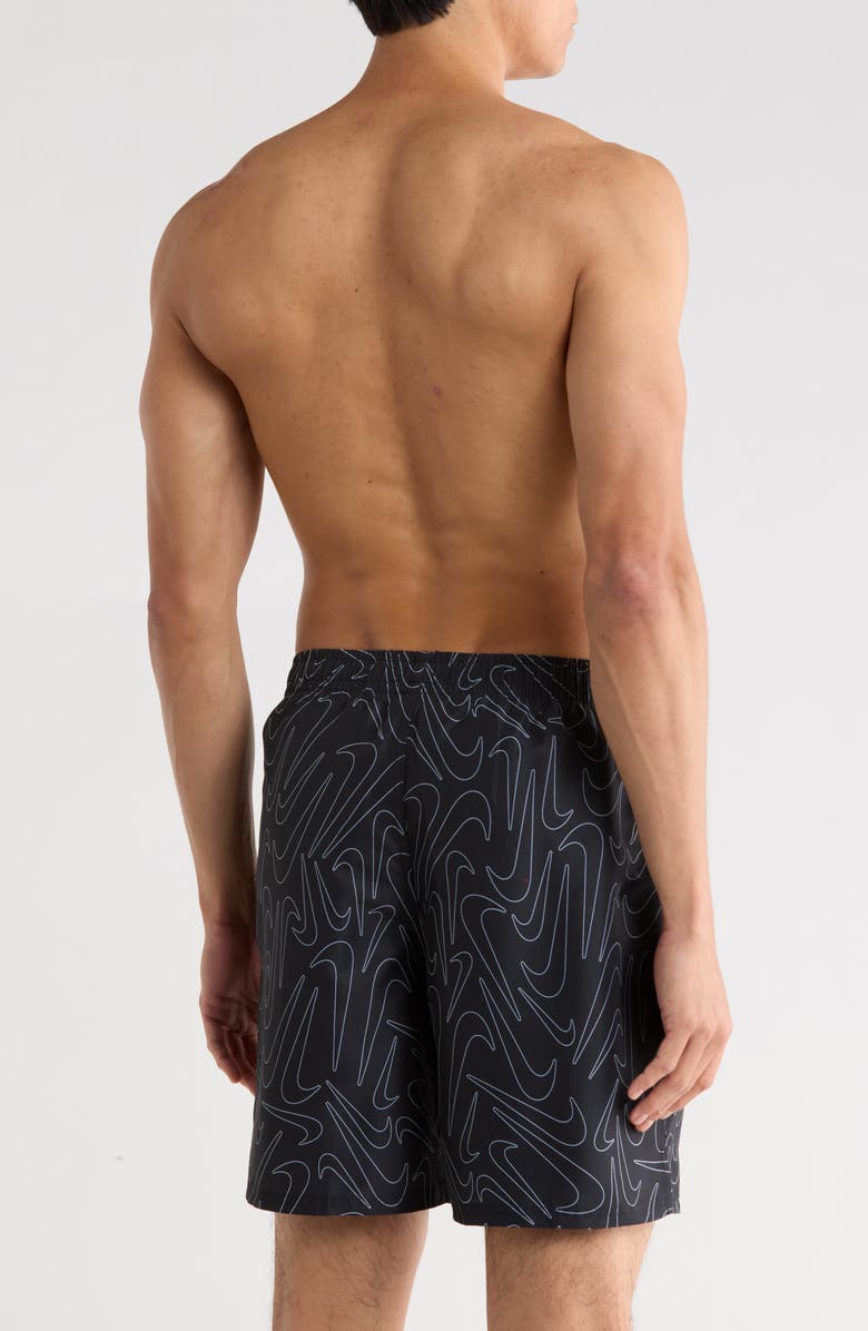 Nike 7-Inch Volley Swim Shorts, Alternate, color, Black