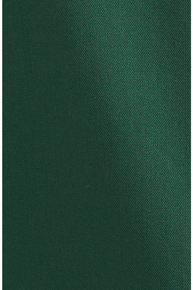 Asymmetric Draped Stretch Wool Column Dress, Alternate, color, RACING GREEN