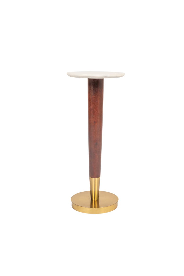 Martini Table with Top, Alternate, color, Black