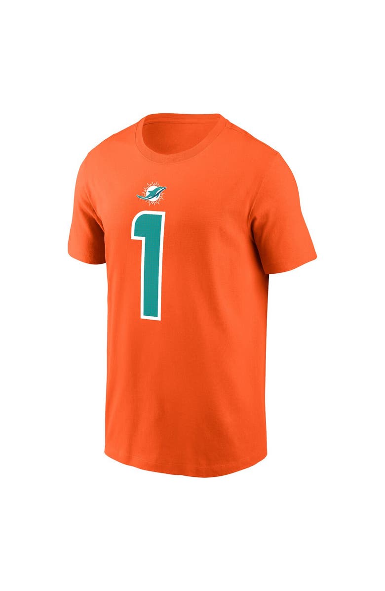 Nike Men's Nike Tua Tagovailoa Orange Miami Dolphins Player Name & Number T-Shirt, Alternate, color, Orange