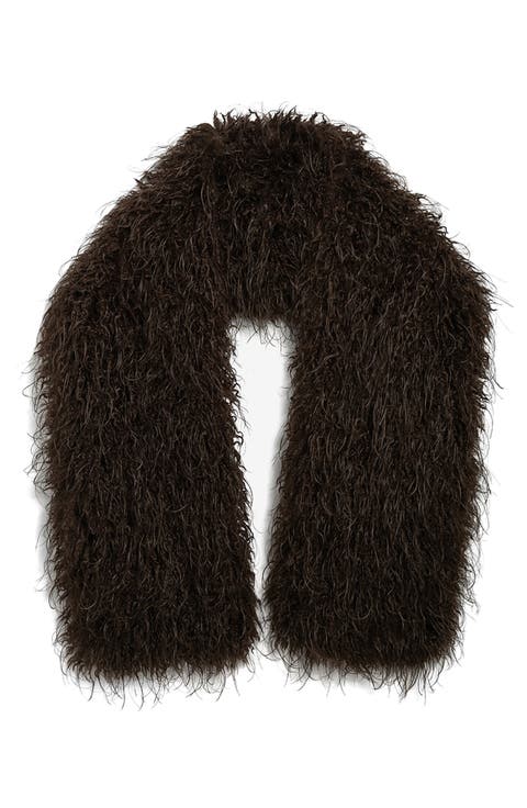 Dame Faux Fur Shawl